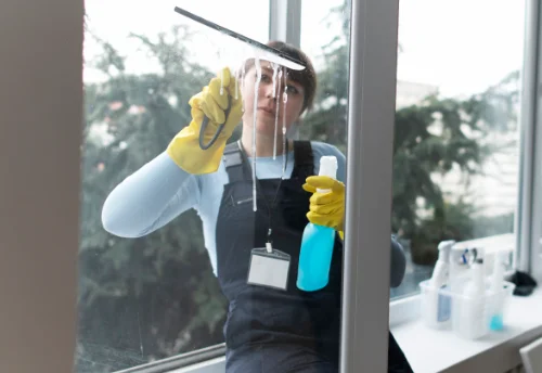 Nettoyage de vitres intérieures et extérieures à Prat-Bonrepaux